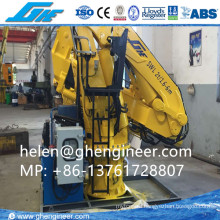 2t 6m Telescopic Boom Hydraulic Deck Marine Crane